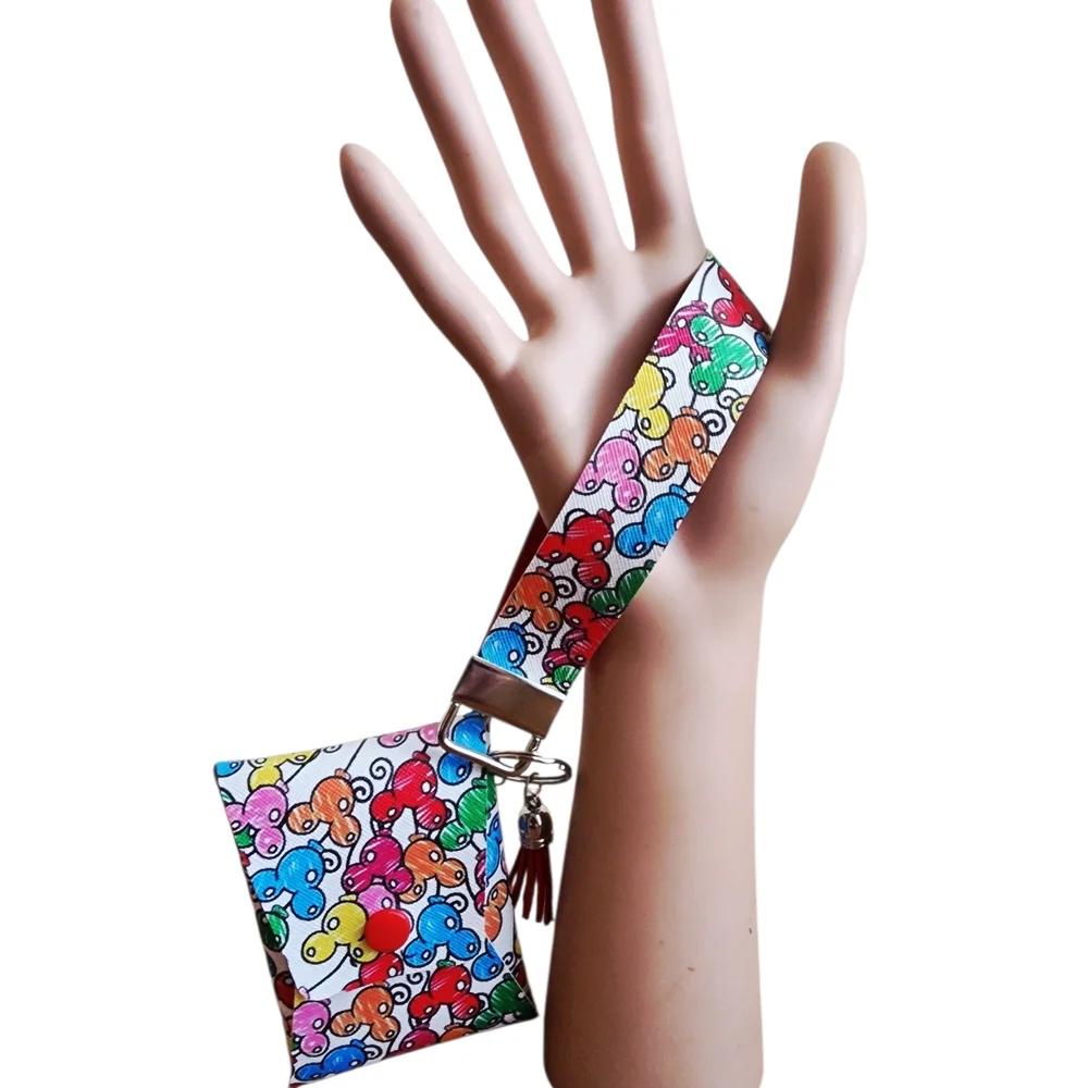Colorful Balloons Wristlet Wallet